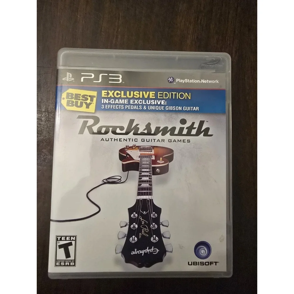 Rocksmith Best Buy Exclusive Edition (PlayStation 3, 2011) TESTED